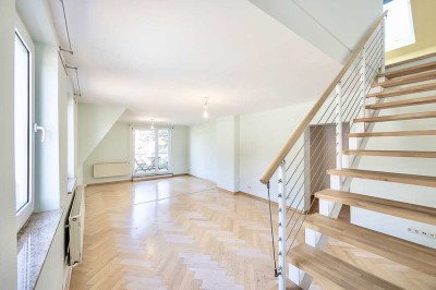 Moderne Maisonettewohnung mit Balkon und Garage in der Jasperallee von Braunschweig