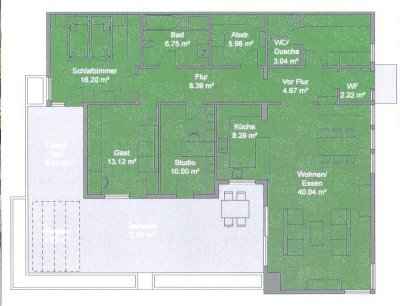 Attraktive Terrassenhaus-Wohnung in Küssaberg-Kadelburg - von privat