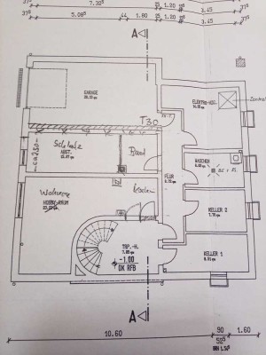 Schöne Einliegerwohnung mit Einbauküche inkl Einbaugeräte 
Großer Kellerraum und Stellplatz