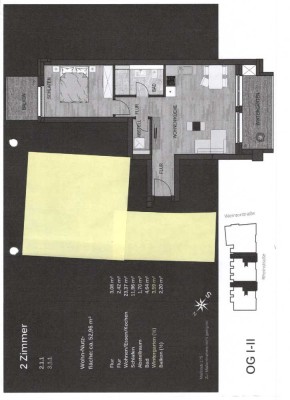 Neuwertige 2 Zimmerwohnung ab 1.10.2025 mit Wintergarten, Balkon, EBK