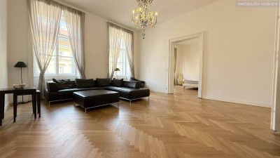 Prachtvolle Beletage mit Balkon in Bestlage am Rochusmarkt!