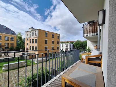  Modern, großzügig & gut gelegen: 4-Raum-Wohnung mit Balkon in Connewitz