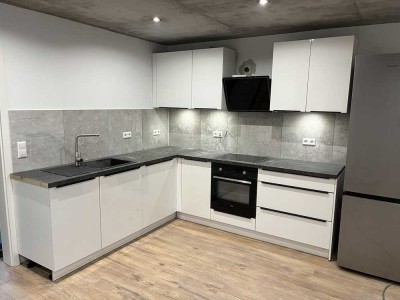 2 Zimmer Erdgeschosswohnung Neubau Günzburg Küche