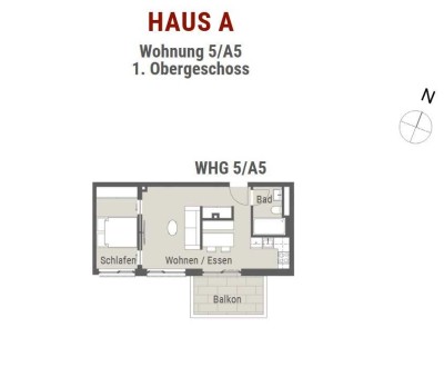 Traumhafte Wohnung mit Balkon - Erstbezug