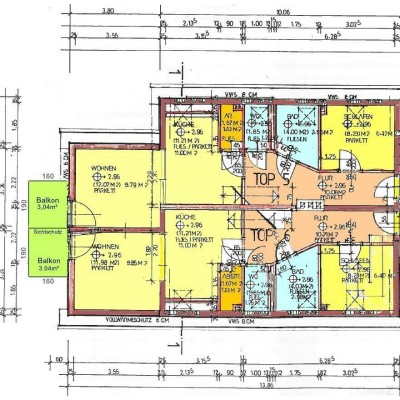 Provisionsfreie 3-Zimmer DG-Maisonette mit Aussichtsbalkon im Zentrum von Weiz