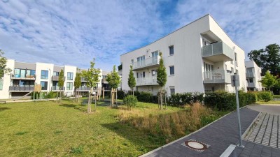 Beruflich in Berlin? Modernes Studio mit Balkon im Quartier am Kirchpark in Teltow