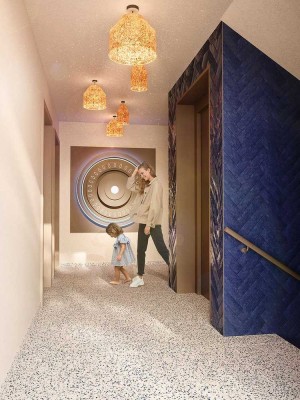 Raum & Licht: 4 Zimmer mit 2 Bädern und großen Sonnen-Balkon