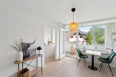 Den Alpen so nah! 1 Zimmer - neu saniert mit Stellplatz.