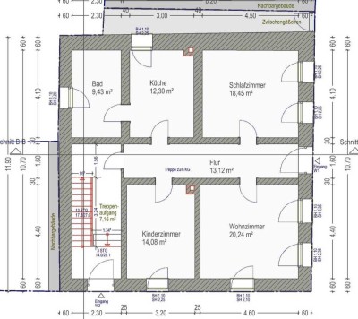 Erstbezug nach Sanierung: Stilvolle 3-Zimmer-Erdgeschosswohnung in Eichstätt