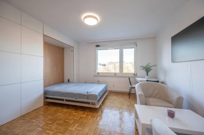 ++NEU++ Einzigartige 1-Zimmer Neubauwohnung mit Tischlermöblierung in Bestlage!