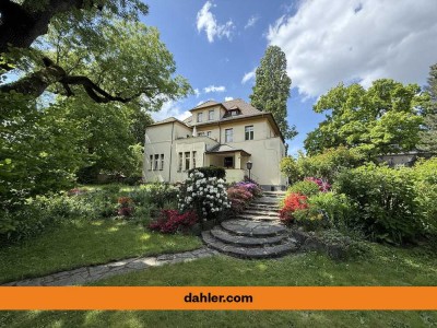 Repräsentative Villa auf parkähnlichen Grundstück in einer Bestlage von Leipzig-Gohlis