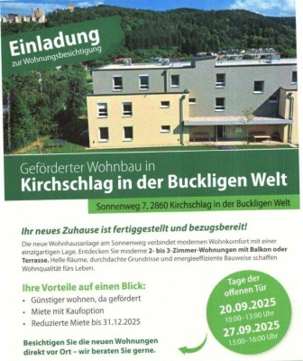 Geförderte Genossenschaftswohnung mit Kaufoption - Dachgeschoss mit XXL-Terrasse / INDIVIDUELLE FINANZIERUNG