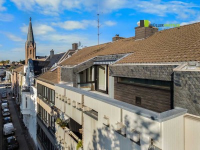 Einzigartige Penthousewohnung mit Pool und Wellnessbereich im Eschweiler Zentrum!