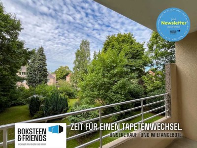 Sanierte 1-Zimmer-Wohnung mit Blick ins Grüne!