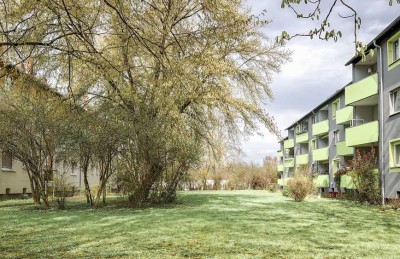 Dreizimmerwohnung mit Balkon im Grünen, vermietet