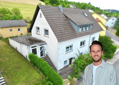 Sanierungsbedürftiges Wohnhaus mit großem Wiesengrundstück in Boxberg – ideal als Zweifamilienhaus