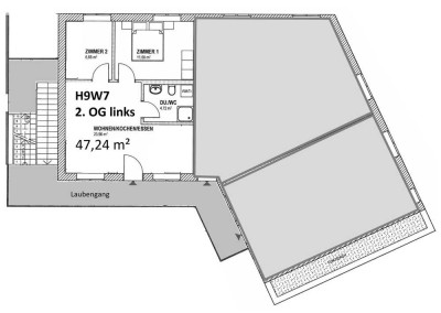 3 Zimmer Wohnung in Rheindürkheim