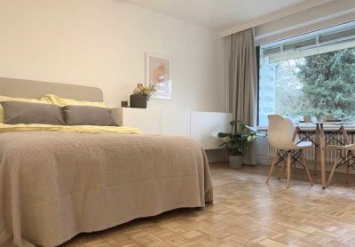Einziehen & Wohlfühlen: Möbliertes 1-Zimmerapartment mit Terrasse in Hamburg - Bahrenfeld