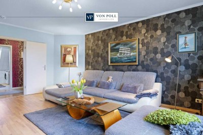 Helle 3-Zimmer-Eigentumswohnung mit Balkon und zwei Stellplätzen im Herzen von Warnemünde