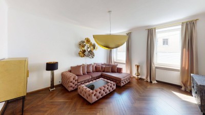 Altbaujuwel im Andräviertel – Exklusive Rarität mit Terrasse