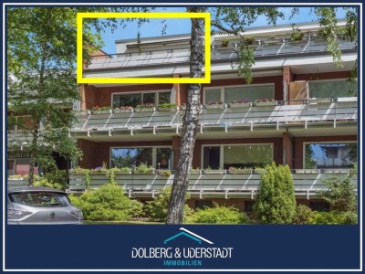 Charmante Dachgeschosswohnung in ruhiger Lage mit großer Dachterrasse