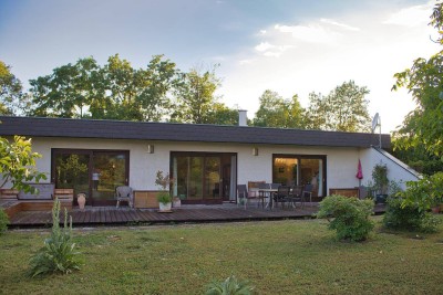 TRAUMHAFTES HAUS MIT DIREKTEM SEE ZUGANG - WUNDERSCHÖNER AUSBLICK AUF DEN ESTERHAZYSEE