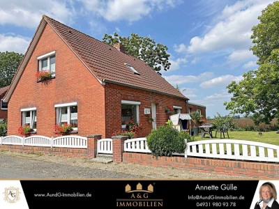 FRISCHE NORDSEELUFT! FAMILIENIDYLL MIT ELW UND WEITBLICK IN DER NÄHE VON GREETSIEL