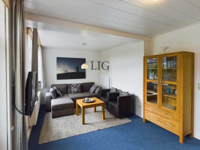 LANGEOOG: Exklusive Ferienwohnung P04 mit 3 Schlafzimmern, eigenem Eingang und Garten sowie Sauna!