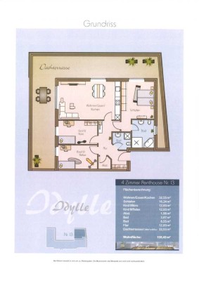 4 Zimmer Penthouse-Wohnung