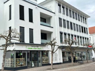 Gehobenes helles 1-Zimmer-City-Appartement 3.OG im Zentrum von Aalen mit guter Aussicht