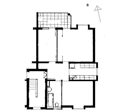 3-Zimmer-DG-Wohnung mit Südterrasse und Einbauküche in Kleinmachnow