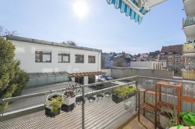 Vollmöblierte 2-Zimmer-Wohnung in ruhiger, aber urbaner Lage des Musikerviertels