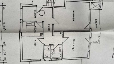 3-Zimmer-Wohnung in Mühltal / Traisa. Erstbezug nach Sanierung der Wohnung.