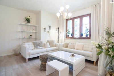 Mit Blick ins Grüne - 3 Zimmer Wohnung mit Terrasse und Garten