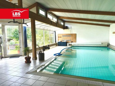 Selbstversorger Paradies und Wellnessoase mit Gewerbehalle nahe MS und OS