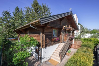 Wohnen wie im Urlaub – Rustikales Holzhaus mit Wohlfühlflair und Gartenidylle in Perchtoldsdorf