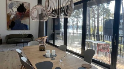 Möblierte Luxuswohnung mit Seeblick in Bad Saarow Strand