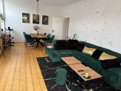Helle 4-Zimmer-Altbauwohnung mit großer Terrasse in Moers – 148 m² gesamt, verfügbar ab 01.01.2026