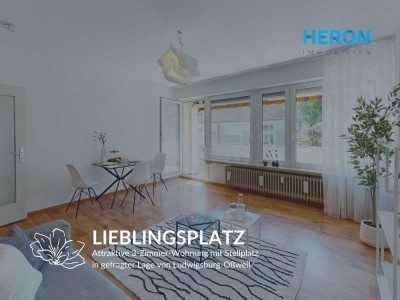 LIEBLINGSPLATZ - Attraktive 3-Zimmer-Wohnung mit Stellplatz in gefragter Lage von Ludwigsburg-Oßweil