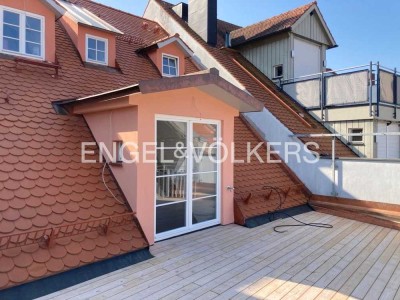 Wunderschöne Maisonettewohnung mit großer Dachterrasse im Herzen der Lindauer Insel !