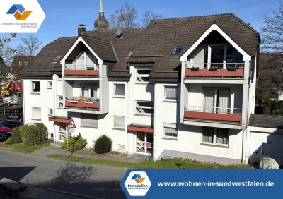 VR IMMO: Vermietete Eigentumswohnung mit Balkon und Garage