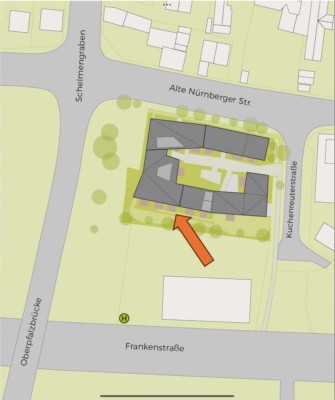 Schöne 2,5-Zimmer-Wohnung mit Terrasse in zentraler Lage