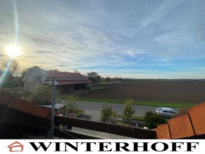 Maisonette Wohnung mit Blick aufs Feld