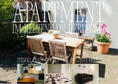Charmantes Apartment - voll ausgestattet - im Herzen von Herdecke