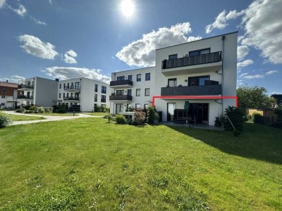 Hochwertig ausgestattete 4-Raum-Eigentumswohnung in neuer, moderner Appartementanlage mit Terrasse &