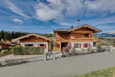 Designer Chalet in ruhiger Panoramalage