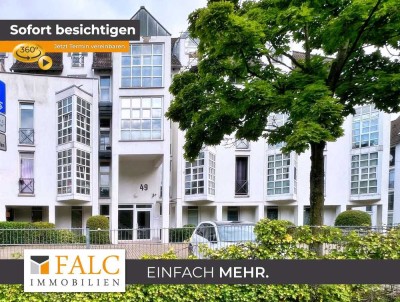 Perfekt für Stadtliebhaber - Balkonwohnung mit Tiefgarage