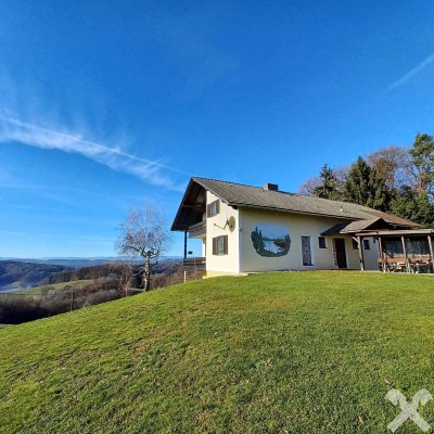 Wohnhaus mit Nebengebäude und 2 ha Grund - Nähe Gnas