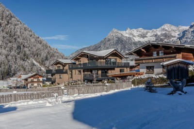 Neubau-Apartment mit Traumblick neben dem Skilift