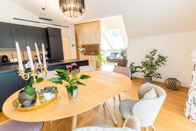 EXKLUSIVE 3-ZIMMER-PENTHOUSEWOHNUNG IN OBERALPENDORF - TRAUMLAGE ÜBER ST. JOHANN IM PONGAU